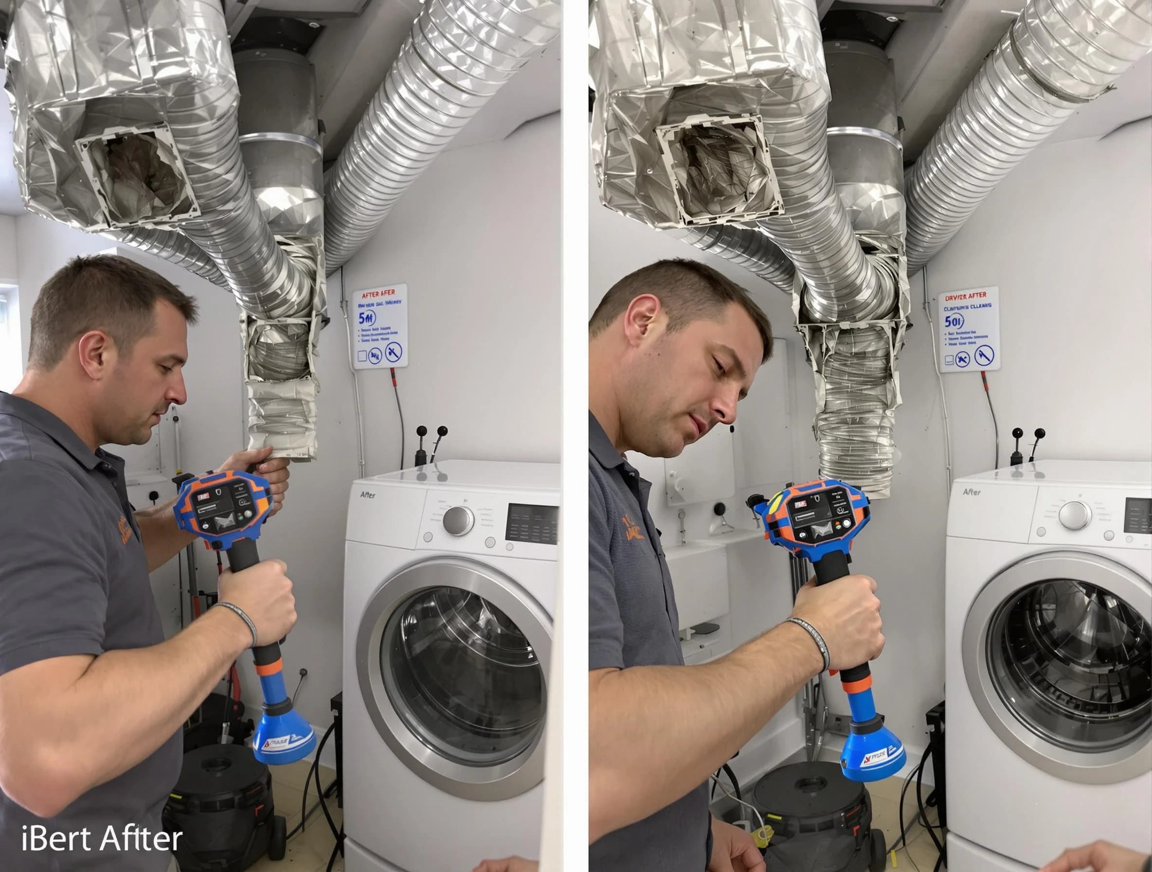 Professional clogged vent cleaning by Gilbert Dryer Vent Cleaning in Gilbert