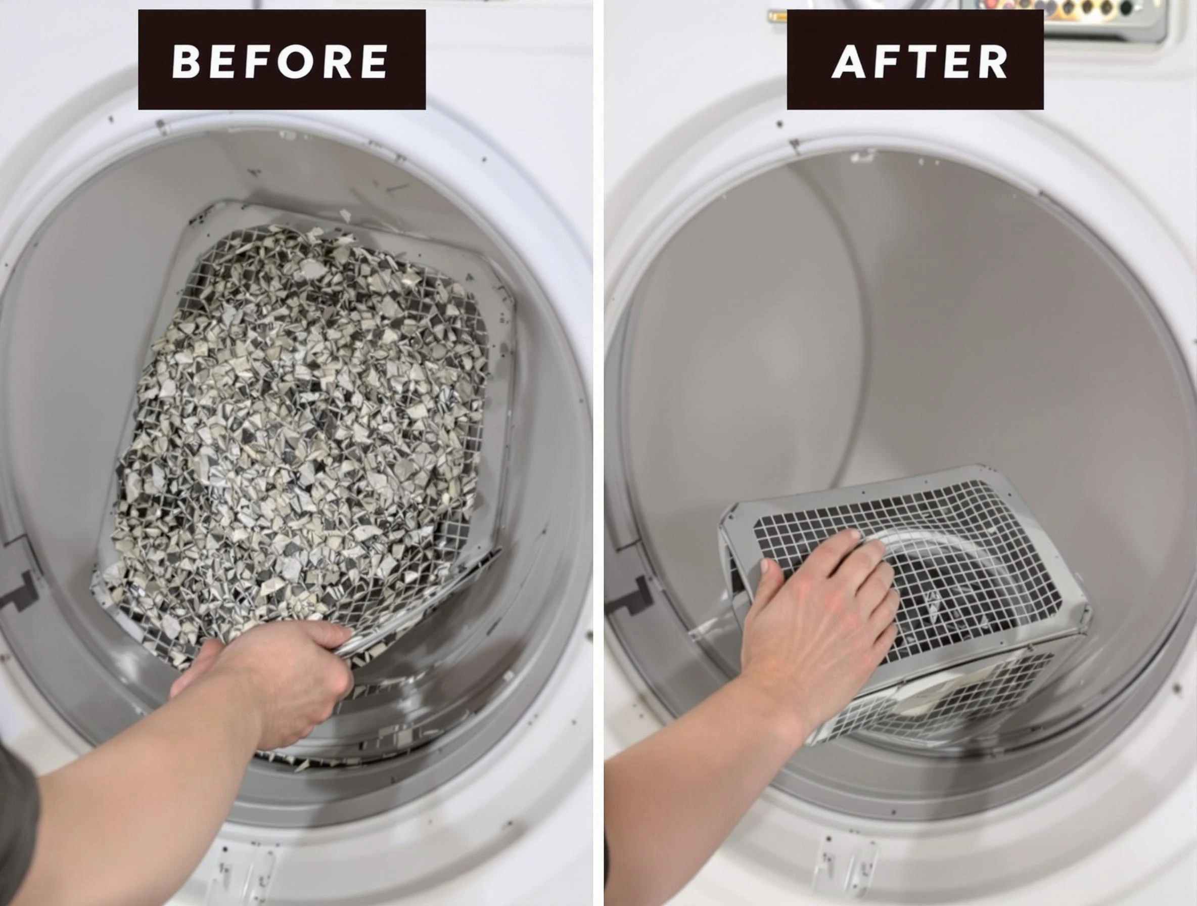 Professional lint trap cleaning by Gilbert Dryer Vent Cleaning in Gilbert